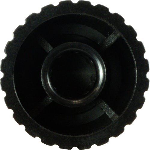 Marshall Style Gold Round Shaft Push On Knob Single